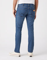 WRANGLER LARSTON MĘSKIE SPODNIE JEANSOWE GREEN TWIST W18SXP409 112145871